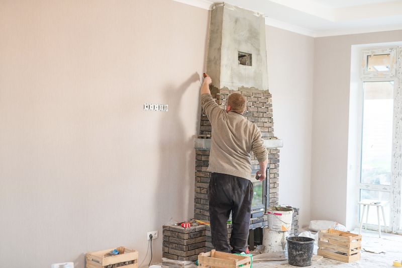 Brick Vs. Stone Finishes For Gas Fireplace Surrounds